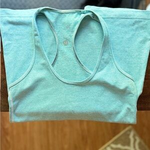 Lululemon Light Blue Racerback Tank Top